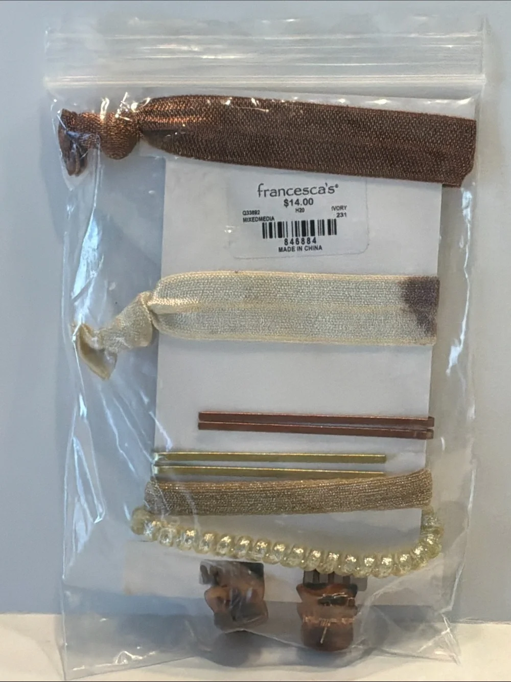 Francesca’s Mixed Hair Accessories Set
